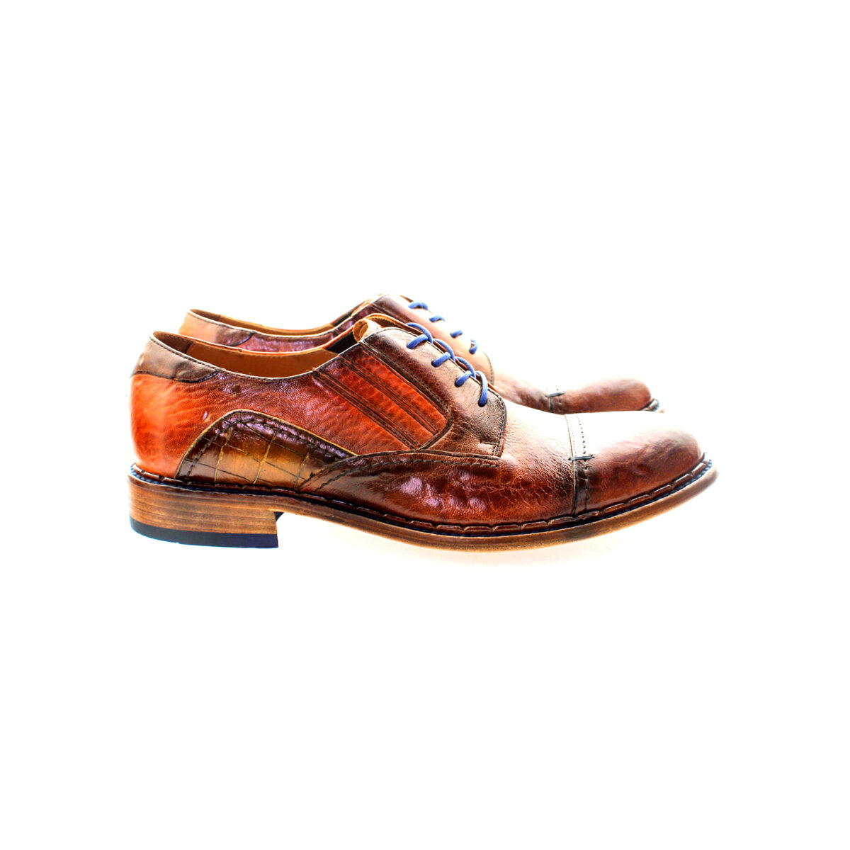 Scarpe da uomo safari in vera pelle lavorazione artigianale Marchegiana