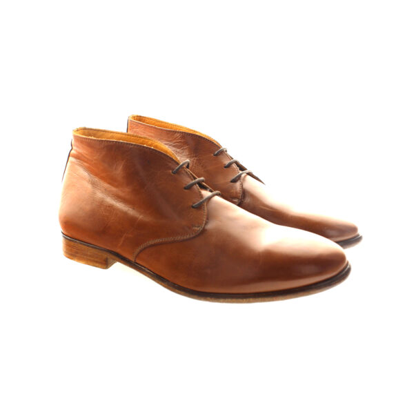 Polacchini da uomo in vera pelle lavorazione artigianale Italiana