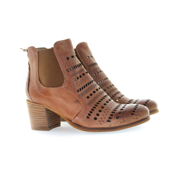 STIVALETTO DA DONNA ARTIGIANALE IN PELLE