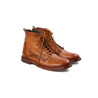 STIVALETTO UOMO IN PELLE ARTIGIANALE